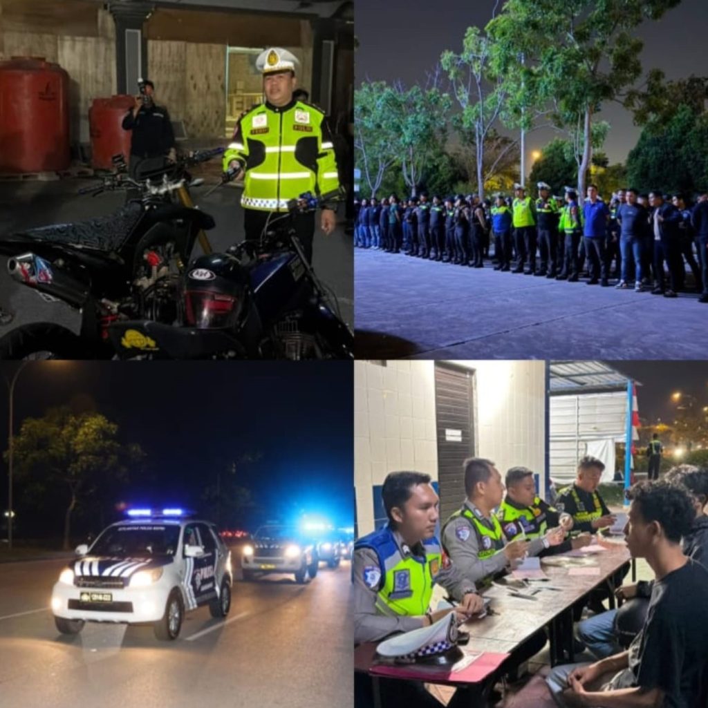 POLRESTA BARELANG TINDAK 41 MOTOR