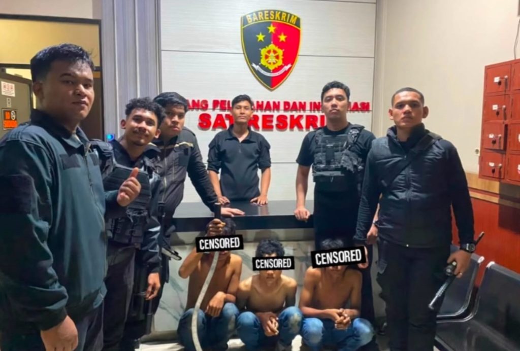 TIM MACAN POLRES PELABUHAN BELAWAN AMANKAN